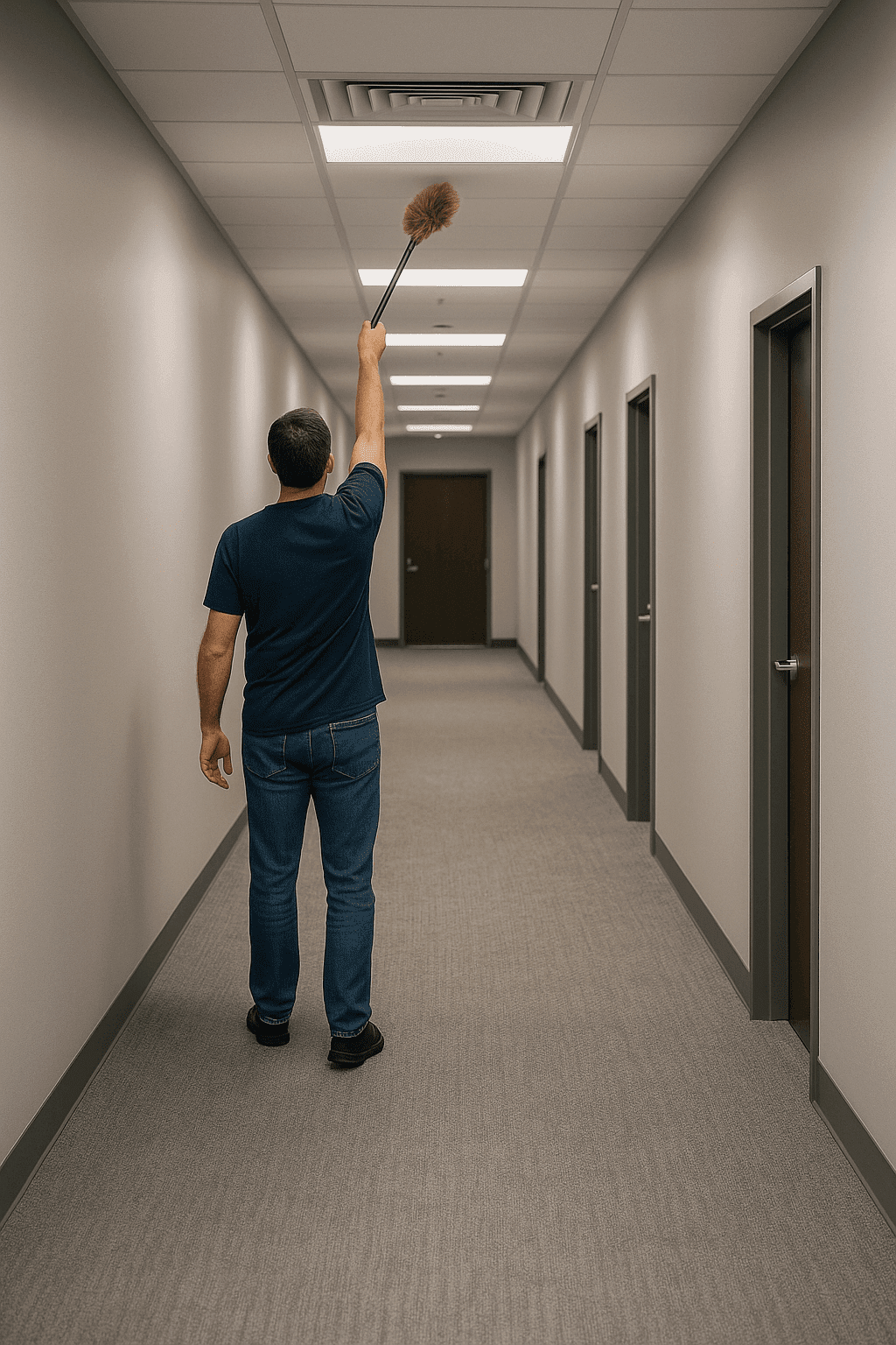 janstar janitorial services commercial building air vent cleaning