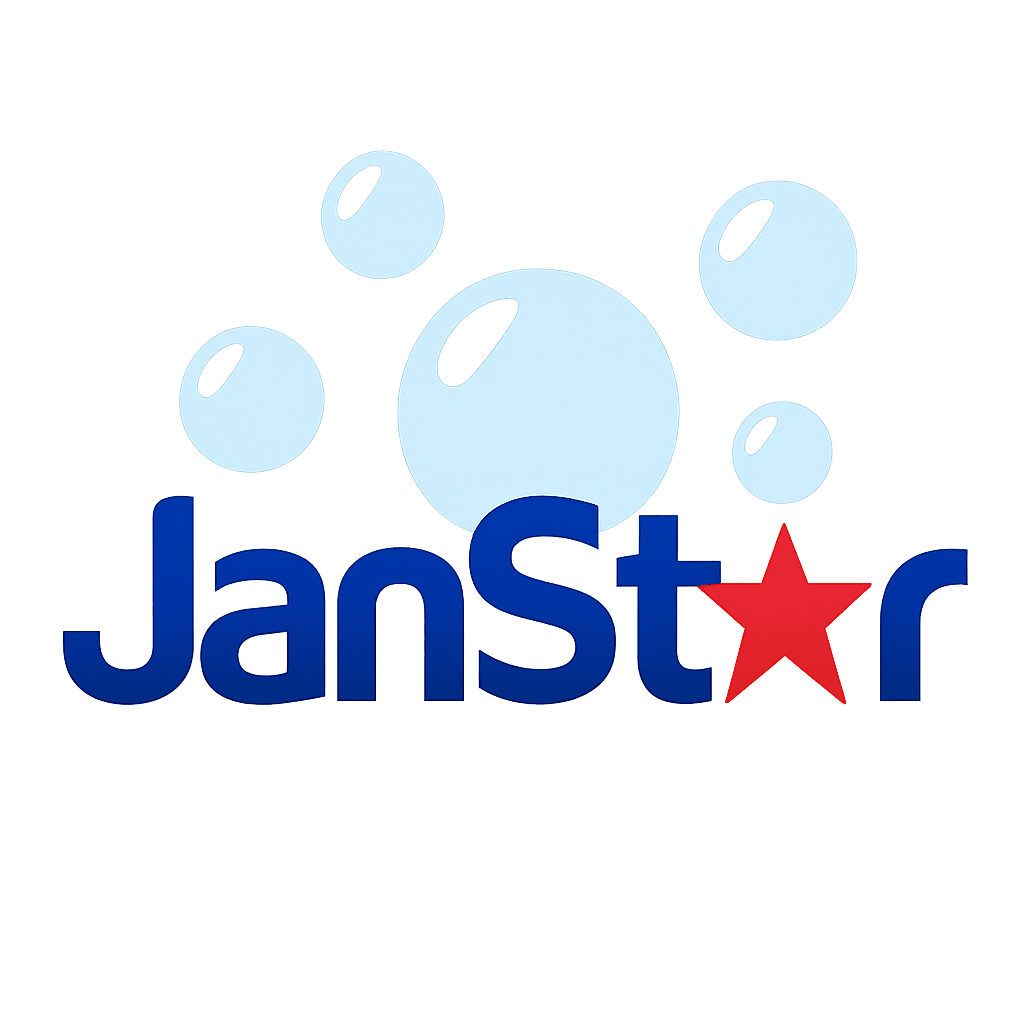 Janstar Janitorial Cleaning service logo